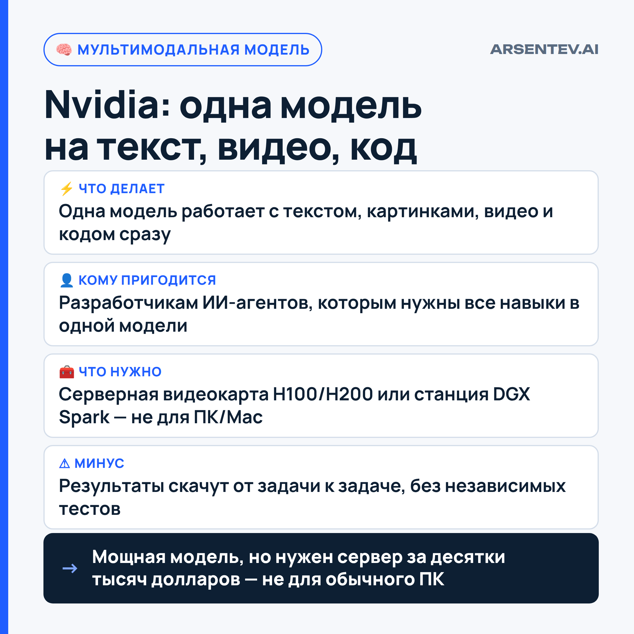Nemotron 3.5 Super VL: одна модель на текст, картинки, видео и код